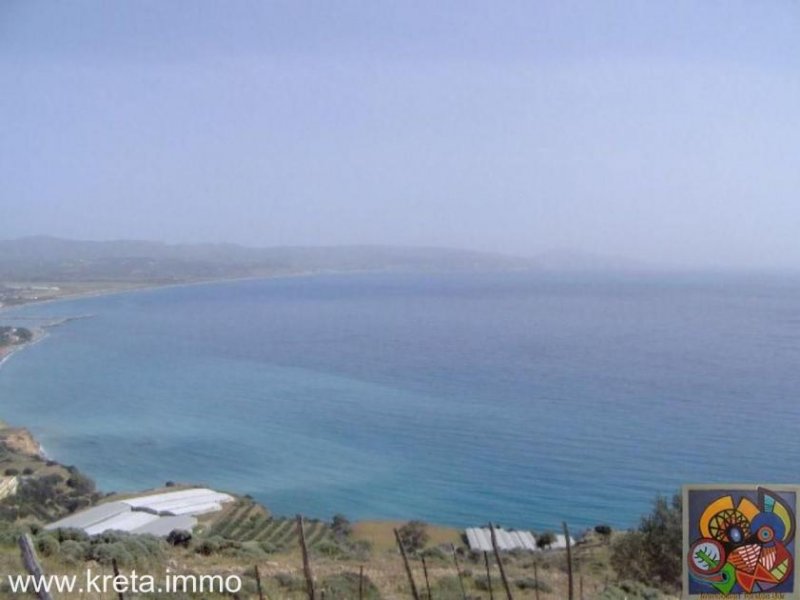 Kokkinos Pirgos Kreta, Kokkinos Pirgos, Agia Galini, gr. Grundstück 130.000qm² mit Panorama Meerblick zu verkaufen Grundstück kaufen